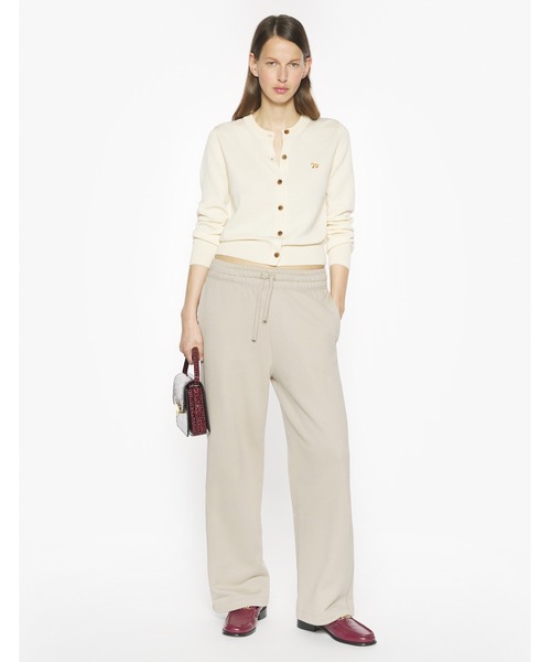 Maison Kitsune（メゾンキツネ）の「BABY FOX MERINO REGULAR CARDIGAN（カーディガン/ボレロ・レディース・ライトベージュ/ブラック/ライトグレー/アイボリー・L/M/S/XS）」の16枚目の写真