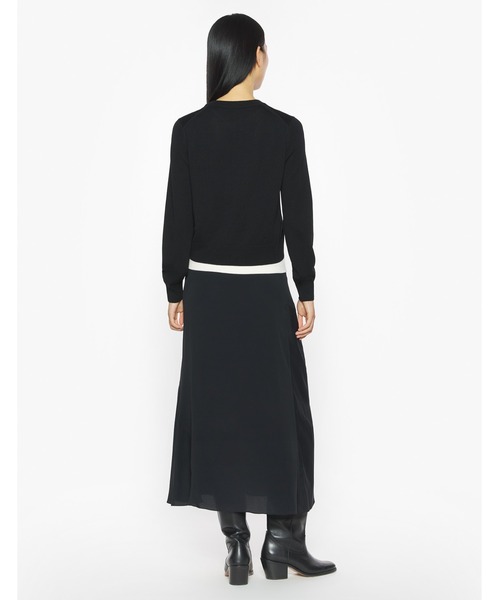 Maison Kitsune（メゾンキツネ）の「BABY FOX MERINO REGULAR CARDIGAN（カーディガン/ボレロ・レディース・ライトベージュ/ブラック/ライトグレー/アイボリー/オフホワイト・L/M/S/XS）」の8枚目の写真