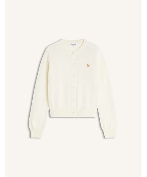 Maison Kitsune（メゾンキツネ）の「BABY FOX MERINO REGULAR CARDIGAN（カーディガン/ボレロ・レディース・ライトベージュ/ブラック/ライトグレー/アイボリー/オフホワイト・L/M/S/XS）」の10枚目の写真