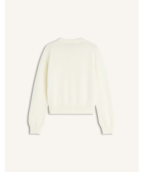 Maison Kitsune（メゾンキツネ）の「BABY FOX MERINO REGULAR CARDIGAN（カーディガン/ボレロ・レディース・ライトベージュ/ブラック/ライトグレー/アイボリー/オフホワイト・L/M/S/XS）」の11枚目の写真