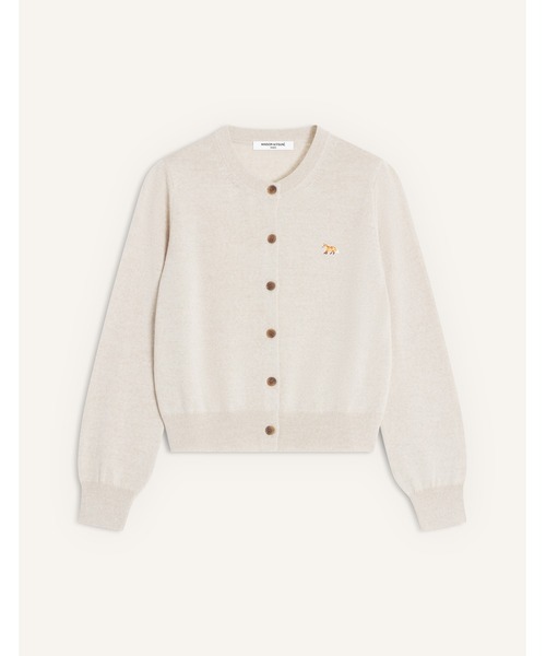 Maison Kitsune（メゾンキツネ）の「BABY FOX MERINO REGULAR CARDIGAN（カーディガン/ボレロ・レディース・ライトベージュ/ブラック/ライトグレー/アイボリー/オフホワイト/ベージュ・L/M/S/XS）」の11枚目の写真