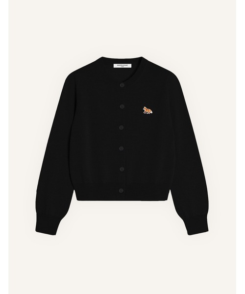 Maison Kitsune（メゾンキツネ）の「BABY FOX MERINO REGULAR CARDIGAN（カーディガン/ボレロ・レディース・ライトベージュ/ブラック/ライトグレー/アイボリー/オフホワイト/ベージュ・L/M/S/XS）」の7枚目の写真
