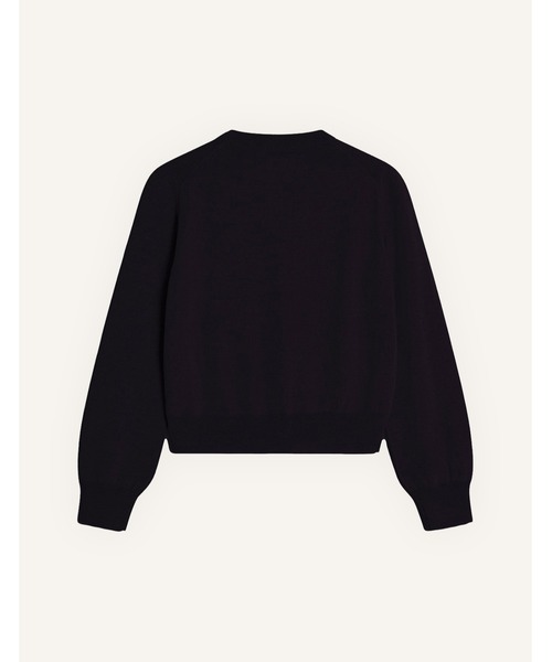Maison Kitsune（メゾンキツネ）の「BABY FOX MERINO REGULAR CARDIGAN（カーディガン/ボレロ・レディース・ライトベージュ/ブラック/ライトグレー/アイボリー/オフホワイト/ベージュ・L/M/S/XS）」の8枚目の写真