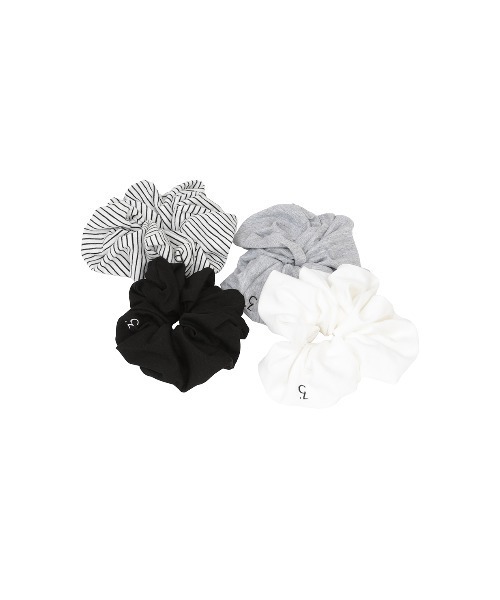 CLANE(クラネ)の「LOGO SCRUNCHIE(シュシュ・レディース・ホワイト/ブラック/グレー・FREE)」の13枚目の写真