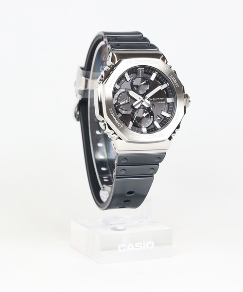 G-SHOCK(ジーショック)の「フルメタルクロノグラフ / スマートフォンリンク / GMC-B2100Y-1AJF(アナログ腕時計・メンズ・ブラック×シルバー・FREE)」の13枚目の写真