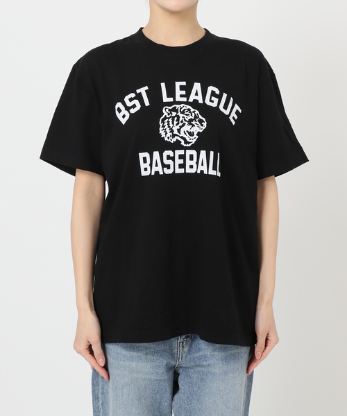 FRAMeWORK(フレームワーク)の「≪追加≫GULFCOAST SPORTSWEAR 別注CREW TEE 2(Tシャツ/カットソー・レディース・ブラック/ブラウン/ボルドー・FREE)」の21枚目の写真