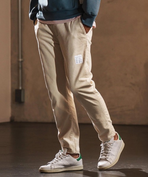 wjk reluxe(ダブルジェーケーリラックス)の「mp13952-stretch corduroy slim pants スリムパンツ(WR25W-21)(その他パンツ・メンズ・チャコール/サンドベージュ/アイボリー・L/M/S)」の6枚目の写真