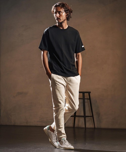 wjk reluxe(ダブルジェーケーリラックス)の「mp13952-stretch corduroy slim pants スリムパンツ(WR25W-21)(その他パンツ・メンズ・チャコール/サンドベージュ/アイボリー・L/M/S)」の7枚目の写真