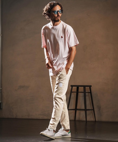 wjk reluxe(ダブルジェーケーリラックス)の「mp13952-stretch corduroy slim pants スリムパンツ(WR25W-21)(その他パンツ・メンズ・チャコール/サンドベージュ/アイボリー・L/M/S)」の8枚目の写真