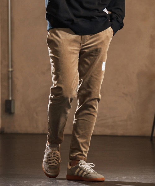 wjk reluxe(ダブルジェーケーリラックス)の「mp13952-stretch corduroy slim pants スリムパンツ(WR25W-21)(その他パンツ・メンズ・チャコール/サンドベージュ/アイボリー・L/M/S)」の11枚目の写真