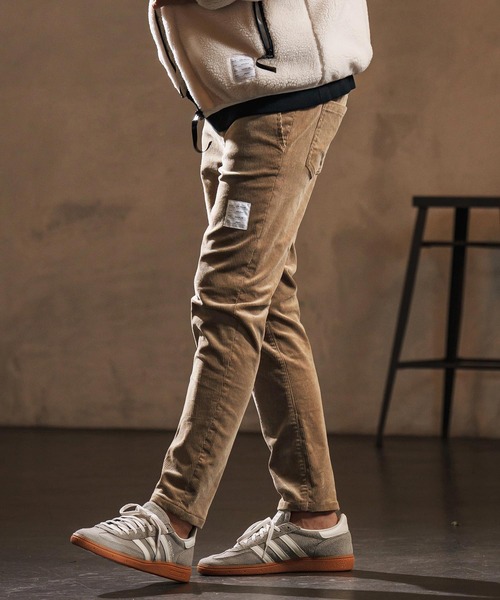 wjk reluxe(ダブルジェーケーリラックス)の「mp13952-stretch corduroy slim pants スリムパンツ(WR25W-21)(その他パンツ・メンズ・チャコール/サンドベージュ/アイボリー・L/M/S)」の12枚目の写真