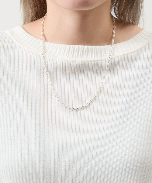 THEFT(セフト)の「THEFT セフト / ANCHOR CHAIN SILVER NECKLACE シルバー925アンカーチェーンネックレス 50cm(ネックレス・メンズ・シルバー・50cm)」の3枚目の写真