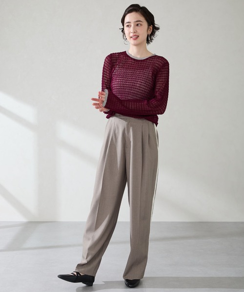 WA ORiental TRaffic（ダブルエーオリエンタルトラフィック）の「ゴムストラップフラットパンプス/52305（パンプス・レディース・グリーン/ベージュ/ブラック・40/41/42/37/38/39/34/35/36）」の12枚目の写真