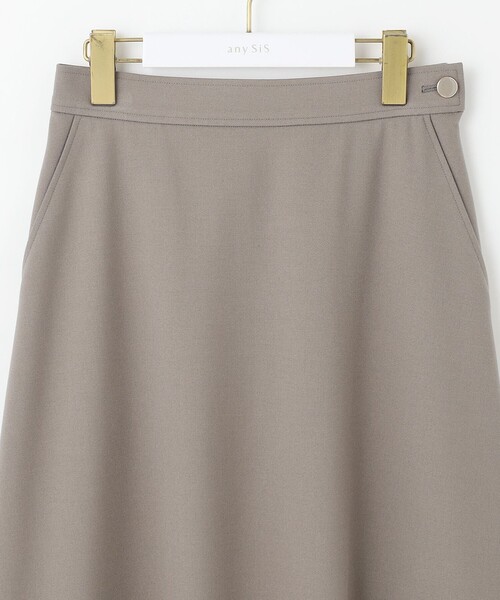 ANY SIS（エニィスィス）の「ビューティサーモ2WAYストレッチ フレアスカート（スカート・レディース・ベージュ系/ネイビー系/ブラック系・LARGE/MEDIUM/SMALL）」の14枚目の写真