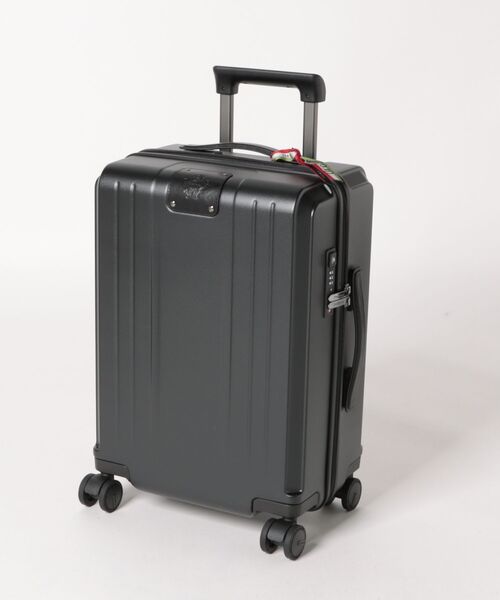 Orobianco(オロビアンコ)の「スーツケース シンティラーレ キャスターストッパー 機内持ち込み 36L 92841(スーツケース/キャリーバッグ・メンズ・ダークネイビー/ブラック/グリーン・S)」の3枚目の写真