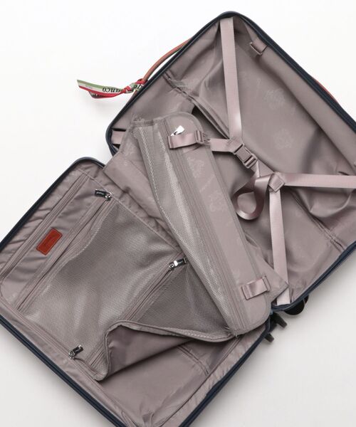 Orobianco(オロビアンコ)の「スーツケース シンティラーレ キャスターストッパー 機内持ち込み 36L 92841(スーツケース/キャリーバッグ・メンズ・ダークネイビー/ブラック/グリーン・S)」の22枚目の写真