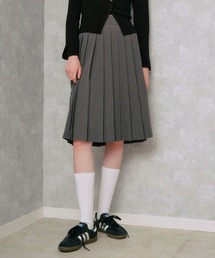 PLEATS PLEASE ひざ丈スカート グレー 2203225E0055 Yahoo!オークション -「プリーツスカート グレー」(女性用