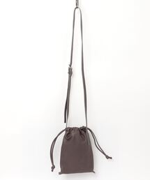 PATRICK STEPHAN（パトリックステファン）の「パトリック ステファン / Leather cell phone bag 'drawstring'　ショルダーバッグ　スマートフォンケース　巾着（ショルダーバッグ）」