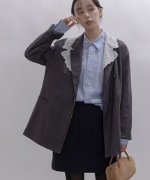 Eimee Law セレモニーJK ジャケット　ブラック Eimee Law（エイミーロウ）の「タックプリーツセレモニーJK