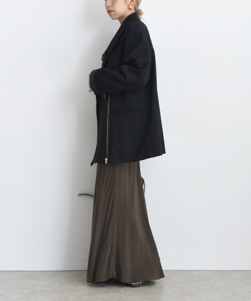 レースカラー ジップ ダブルジャケット Eimee Law│Eimee Law