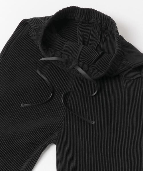 ITEMS URBANRESEARCH(アイテムズ アーバンリサーチ)の「プリーツシャーリングパンツ(その他パンツ・レディース・ブラック/グレー系その他/ブラウン・FREE)」の9枚目の写真