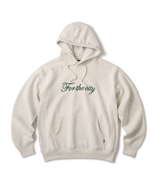 FTC（エフティーシー）の「SCRIPT LOGO PULLOVER HOODY（パーカー・メンズ・ブラック/ネイビー/アッシュ/グリーン・SMALL/LARGE/MEDIUM/X-LARGE）」の3枚目の写真