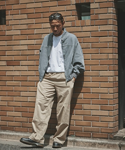 ALL RUNS(オールランズ)の「MA-1型 ジップアップブルゾン 冬服(ブルゾン・メンズ・グレー/ブラウン・M/L)」の18枚目の写真