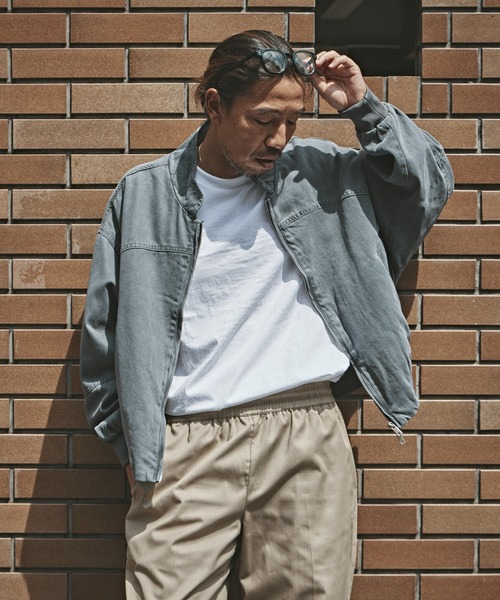 ALL RUNS(オールランズ)の「MA-1型 ジップアップブルゾン 冬服(ブルゾン・メンズ・グレー/ブラウン・M/L)」の15枚目の写真