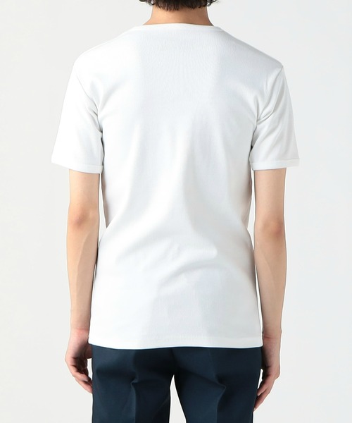 Dickies(ディッキーズ)の「リブクルーネックTシャツ 半袖(Tシャツ/カットソー・メンズ・グレー/ブラック/ホワイト/ネイビー・MEDIUM/LARGE/X-LARGE)」の12枚目の写真