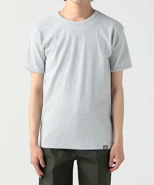Dickies(ディッキーズ)の「リブクルーネックTシャツ 半袖(Tシャツ/カットソー・メンズ・グレー/ブラック/ホワイト/ネイビー・MEDIUM/LARGE/X-LARGE)」の22枚目の写真