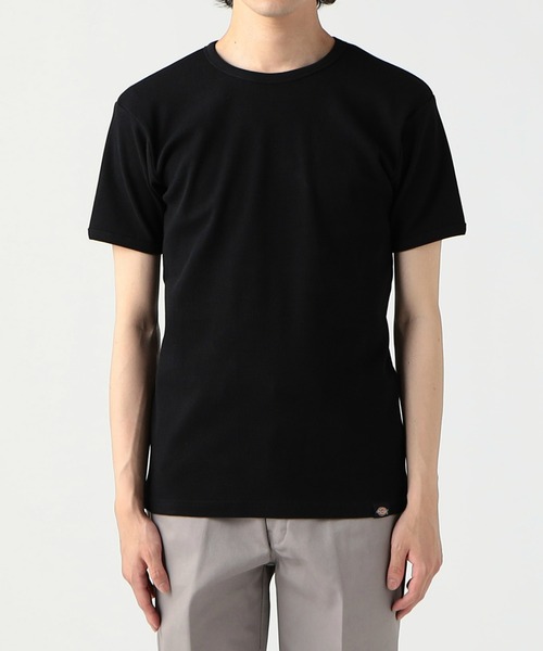 Dickies(ディッキーズ)の「リブクルーネックTシャツ 半袖(Tシャツ/カットソー・メンズ・グレー/ブラック/ホワイト/ネイビー・MEDIUM/LARGE/X-LARGE)」の18枚目の写真