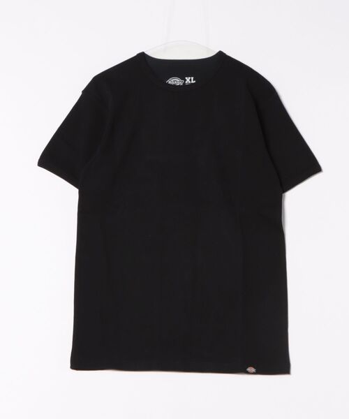 Dickies(ディッキーズ)の「リブクルーネックTシャツ 半袖(Tシャツ/カットソー・メンズ・グレー/ブラック/ホワイト/ネイビー・MEDIUM/LARGE/X-LARGE)」の7枚目の写真