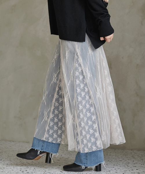 平和屋着物●上質な紬　花鳥文　正絹　逸品　AABD9385ck 平和屋着物○上質な紬 花鳥文 正絹 逸品 AABD9385ck