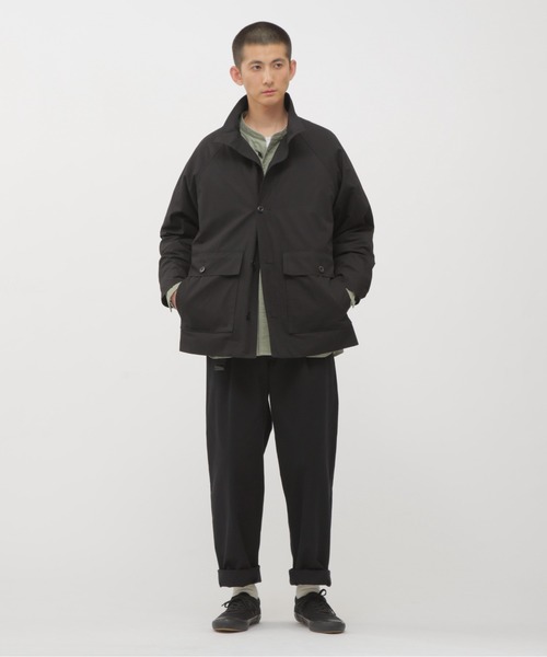 MHL.（エムエイチエル）の「SOFT HOPSACK（シャツ/ブラウス・メンズ・グレー/オフホワイト/セージグリーン・MEDIUM/LARGE/SMALL/X-LARGE）」の16枚目の写真