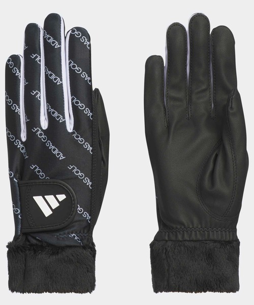 adidas(アディダス)の「ウィメンズ ウォーム グローブ ペア【adidas Golf/アディダスゴルフ】(手袋・レディース・ホワイト/ブラック・LARGE/MEDIUM/SMALL)」の1枚目の写真