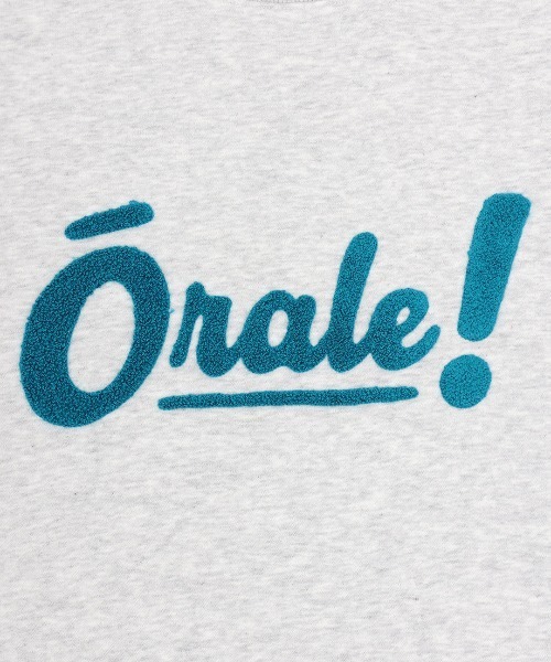 チチカカ（チチカカ）の「Orale! ラッフルスリーブロゴ刺繍プルオーバー（スウェット・レディース・チャコールグレー/ライトグレー/ネイビー・FREE）」の16枚目の写真