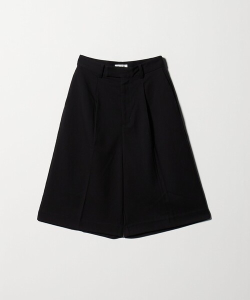 MARW UNITED ARROWS(マルゥ ユナイテッドアローズ)の「<MARW UNITED ARROWS>タック ショート パンツ(その他パンツ・レディース・ベージュ/ブラック・36/38)」の11枚目の写真