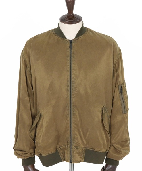 mj11106- フェード加工MA-1ジャケット(25155CM)（MA-1）｜CAMBIO