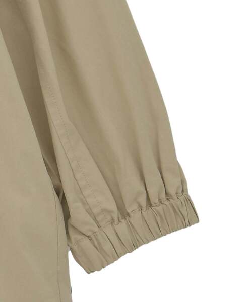 MELROSE claire（メルローズ クレール）の「【コットンピーチギャバスタンドZIPブルゾン】（ブルゾン・レディース・カーキ/ブラック/ベージュ・FREE）」の13枚目の写真