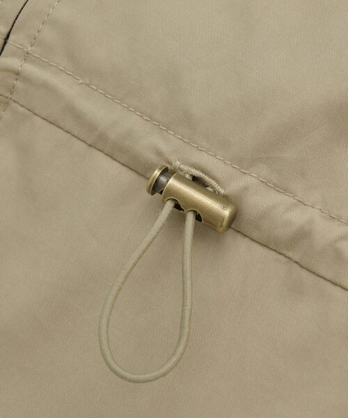 MELROSE claire（メルローズ クレール）の「【コットンピーチギャバスタンドZIPブルゾン】（ブルゾン・レディース・カーキ/ブラック/ベージュ・FREE）」の16枚目の写真