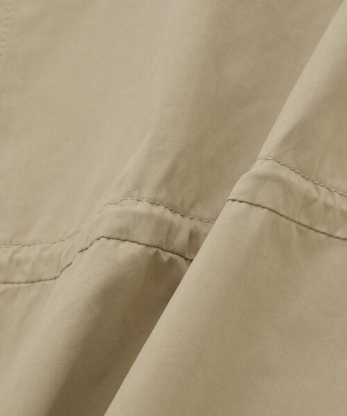 MELROSE claire（メルローズ クレール）の「【コットンピーチギャバスタンドZIPブルゾン】（ブルゾン・レディース・カーキ/ブラック/ベージュ・FREE）」の17枚目の写真