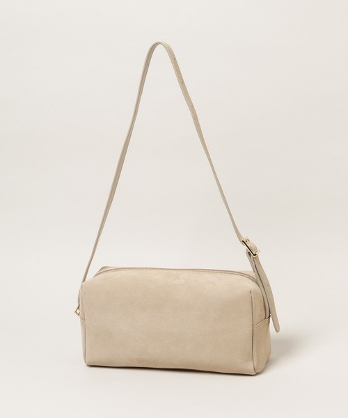 A part by（アパートバイ）の「リアルスウェードバッグ（ショルダーバッグ・レディース・ライトベージュ/ブラウン・FREE）」の8枚目の写真