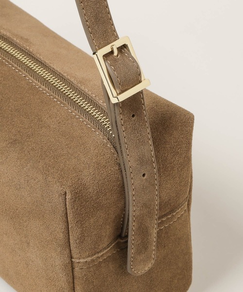 A part by（アパートバイ）の「リアルスウェードバッグ（ショルダーバッグ・レディース・ライトベージュ/ブラウン・FREE）」の14枚目の写真