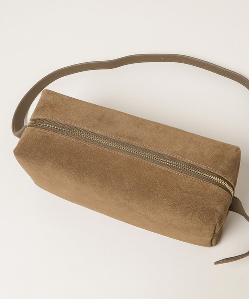 A part by（アパートバイ）の「リアルスウェードバッグ（ショルダーバッグ・レディース・ライトベージュ/ブラウン・FREE）」の19枚目の写真