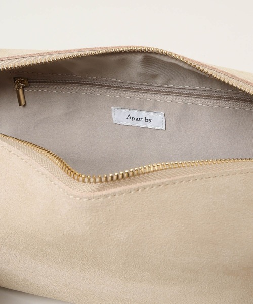 A part by（アパートバイ）の「リアルスウェードバッグ（ショルダーバッグ・レディース・ライトベージュ/ブラウン・FREE）」の21枚目の写真