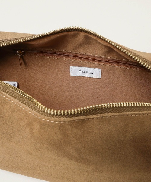 A part by（アパートバイ）の「リアルスウェードバッグ（ショルダーバッグ・レディース・ライトベージュ/ブラウン・FREE）」の22枚目の写真