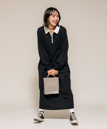 ハーフジップ」に該当するワンピースファッション通販 - ZOZOTOWN