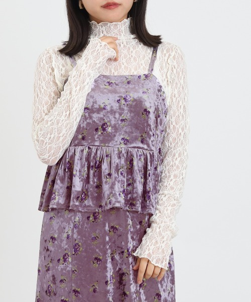 【新品未使用】Astoria odier 線描き刺繍ボレロ×キャミワンピース 線描き刺繍ボレロ×キャミワンピース