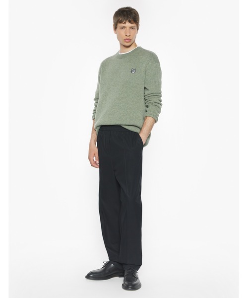 Maison Kitsune（メゾンキツネ）の「ELASTICATED WAIST PANTS（その他パンツ・メンズ・ブラック・XS/S/M/L）」の6枚目の写真