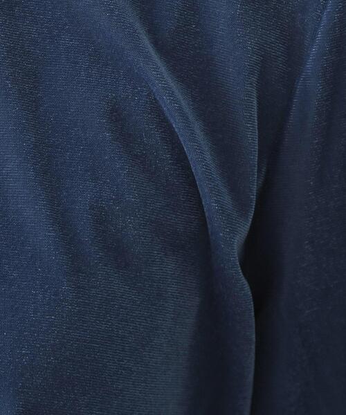 THE SHOP TK （ザ ショップ ティーケー ）の「【程よいシアー感】ベロア袖クシュプルオーバー（Tシャツ/カットソー・レディース・ダークブラウン/アイボリー/ブルー/チャコールグレー・13/12）」の14枚目の写真